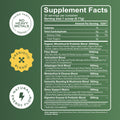 Trueseamoss Super Greens Powder With Matcha For Digestive & Gut Health 25 Superfoods With Probiotics Prebiotics Enzymes & Sea Moss Vegan Superfood Powder For Bloating & Regularity 30 Servings