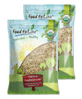 Food to Live - Organic Hemp Hearts, 2 Pounds Non-GMO Raw Hearts, Hulled, Shelled, Kosher, Vegan, Keto-Friendly. Good Source of Protein & Fiber. Great for Smoothies, Oatmeal, and Salads.