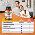 Ultra Herbs Organic Apple Cider Vinegar Capsules Enhanced with Cinnamon Turmeric - Ultra Supplement for Digestive Circulatory Immunity Support | 150 Capsules