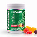 Evogen Evogreens - Super Greens Powder | Promotes Recovery Wellness & Immune Health | Greens Superfood Powder with Spirulina Probiotics Pomanox Pomegranate Extract | Fruit Punch | 30 Servings