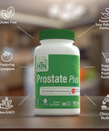 Health Thru Nutrition Prostate Plus With Saw Palmetto Extract, Lycopene As Lycored, Plant Sterols, Selenium, Zinc And Pumpkin Seed Complete Prostate Support Non-Gmo & Gluten (Pack Of 60)