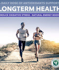 Super Antioxidant Supplement Powerful Super Food Antioxidants Blend Acai Berry Goji Berry Pomegranate Trans Resveratrol Natural Herbal Fruit Formula Skin Care 60 Capsules