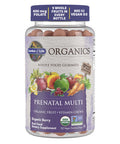 Garden of Life Organics Prenatal Gummies Multivitamin With Vitamin D3 B6 B12 C & Folate For Healthy Fetal Development Organic Non-Gmo Gluten-Free Vegan Berry Flavor 30 Day Supply
