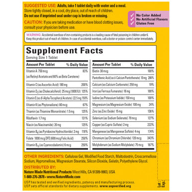Nature Made Women'S Multivitamin Tablets 300 Count For Daily Nutritional Support