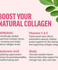 Force Factor Collagen Boosting Superfoods, Vegan Collagen Booster For Women, With Biotin, Hyaluronic Acid, And Vitamin C, For Hair, Skin, Nails, & Joint Support, Tropical Fruit, 60 Soft Chews