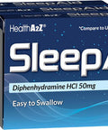 HealthA2Z Sleep Aid Diphenhydramine Softgels Supports Deeper Restful Sleeping
