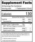Kate Naturals MCT Oil for Coffee & Keto (16oz) USDA Certified Organic MCT Oil Liquid with only C8 & C10. Odorless Fuel for Body & Mind. No Aftertaste