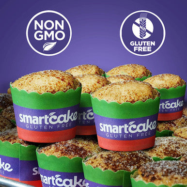 Smart Baking Company Smartcake, Sugar Free, Gluten Free, Low Carb, Keto Dessert (Raspberry Cream, 16 CT)