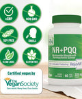 Health Thru Nutrition Nad+ Activator Nr With Pqq 300Mg Nicotinamide Riboside + 20Mg Pqq Mitochondria Maximizer Non-Gmo Pack Of 60