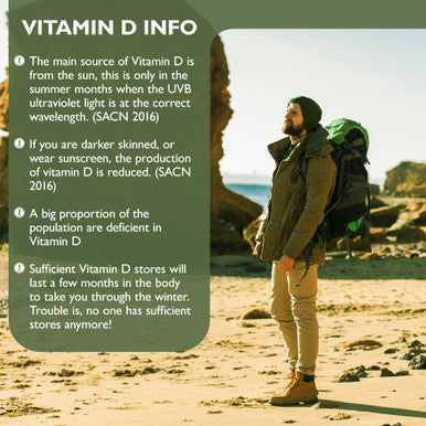 Barefoot Nutrition - Vitamin D3 Complete 4000 IU with Vitamin K2 MK-7 Magnesium Boron & Zinc Supplement High Strength Formula for Bone and Normal Health Function 60 Capsules