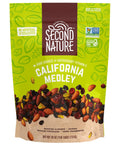 Second Nature Wholesome Medley Trail Mix - 12 Count, 2.25 oz Individual Snack Packs, Certified Gluten-Free Ã¢â‚¬â€œ Dark Chocolate, Dried Fruit and Nut Trail Mix, Ideal for Travel Snacks