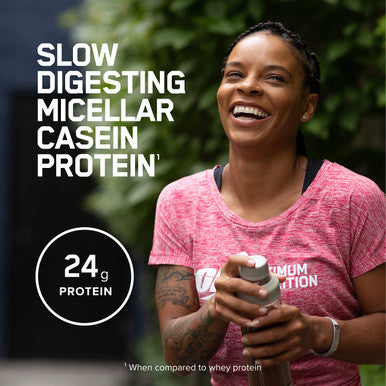 Optimum Nutrition Casein Powder Chocolate Peanut Butter 4 Pound