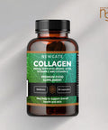 Newgate Labs Marine Collagen 350Mg With Hyaluronic Acid, Vitamin C & Vitamin E - Advanced Nutritional Supplement - 90 High Strength Capsules - Health Wellness Support - Gmo Free - Halal