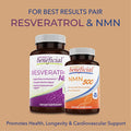 PURELY beneficial RESVERATROL1450 - 90day Supply, 1450mg per Serving of Potent Antioxidants & Trans-Resveratrol, Promotes Anti-Aging, Cardiovascular Support, Maximum Benefits (1bottle)