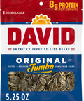 DAVID Jumbo Sunflower Seeds, Original Flavor, 5.25 oz.