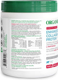 Organika Enhanced Collagen Protein Essential Aminos - Complete Essential Amino Profile For Muscle Growth And Recovery, Joint Support, And Skin Hydration - Grass Fed, Unflavoured - 500G, 50 Servings