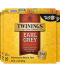 Twinings Lemon & Ginger, Caffeine-Free Herbal Tea Bags, 100 CT Box (1 Pack) | Spicy & Tangy, Ginger, Lemon Peel, Lemongrass, Blackberry Leaves, Soothe Digestion, 100 Foil Lined Individually Wrapped Bags