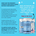 Creatine Monohydrate And Magnesium Gummies For Adults Beta Alanine, Collagen Peptides, L-Arginine, B Vitamins 60 Gummies