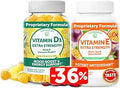 Lunakai Vitamin D3 And Vitamin E Gummies Bundle Immunity Bone And Mood Support Gummy 250 Mg 1000 Iu Natural Vit E Plus C Supplements