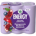 V8 Energy Strawberry Banana Juice Energy Drink, 8 fl oz Can (24 Pack)