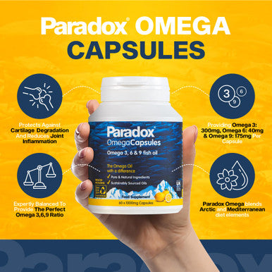 Paradox Omega Oils 3 6 & 9 60 Capsules 1000mg