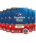 SeattleÃƒÂ¢Ã¢â€šÂ¬Ã¢â€žÂ¢s Best Coffee, Medium Roast K-Cup Coffee Pods, Breakfast Blend, 100% Arabica, 6 Boxes (60 Pods Total)