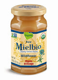 Rigoni Di Asiago Mielbio Italian Raw and Creamy Honey, Orange Blossom, 10.58 Ounce, (Pack of 1)
