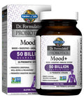 Garden of Life Dr. Formulated Probiotics Mood+ Acidophilus Probiotic Supplement - Promotes Relaxation And Digestive Balance - Ashwagandha For Stress Management - Non Gmo Gluten Free - 60 Veggie Caps