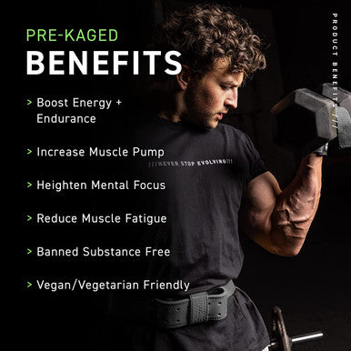 Kaged Muscle Pre Workout Powder Preworkout for Men & Pre Workout Women, Delivers Intense Workout Energy, Focus & Pumps; Supplements, Grape, Natural Flavors