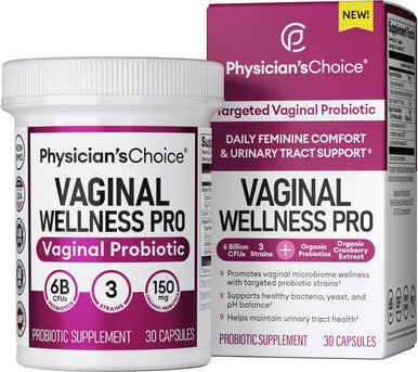 Physician'S Choice Vaginal Probiotic + 60 Billion probiotic 60ct Bundle