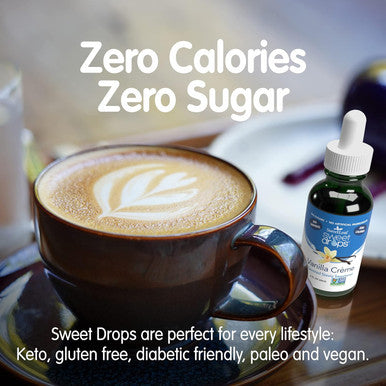 Sweetleaf Sweet Drops Liquid Stevia Sweetener Vanilla Creme 2 Fl Ounce