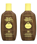 Sun Bum Sun Bum Original Spf 30 Sunscreen Lotion Vegan and Reef Friendly (octinoxate & Oxybenzone Free) Broad Spectrum Moisturizing Uva/uvb Sunscreen With Vitamin E 8 Ounce 2 Pack