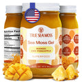 Trueseamoss Sea Moss Gel Made In Usa Wildcrafted Seamoss Fruits & Jarred Vegetables Mango/Pineapple Pack Of 1 (Labels May Vary)