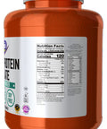 NOW Sports Nutrition Whey Protein Isolate 25 g With BCAAs Creamy Vanilla Powder 5-Pound
