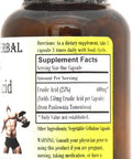 Ursolic Acid - 150mg Pure Ursolic Acid per Capsule - Stearate Free, Glass Bottle!