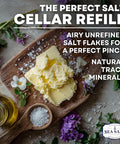 Sea Salt Superstore Flaky Sea Salt Hand Harvested Sea Salt Flakes Baja Fleur de Sel Flake Salt Gourmet Finishing Flaky Salt for Baking and Cooking 14 oz Bag