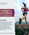 Purely Holistic Astragalus Capsules 5,000 Mg - 250 Capsules, 8+ Month Supply - Superior Strength Astragalus Root Extract 20:1 - Non Gmo, Vegetarian & Vegan Friendly - Supports The Immune System & Cardiovascular