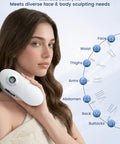 Elefbebe Body Sculpting Machine 3-In-1 Cellulite Massage Tool With Heat Vibration Cupping Massager For Legs Abdomen Arms Waist Supports Skin Firming & Body Care