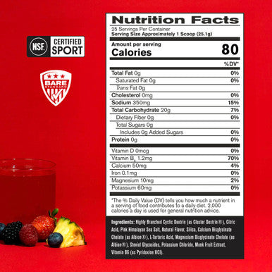 BARE PERFORMANCE NUTRITION Bpn G.1.M. Go One More Endurance Training Fuel and Electrolytes Powder Bundle