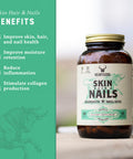 HEART & SOIL ÃƒÂ¢Ã¢â€šÂ¬Ã¢â‚¬Å“ 3000mg Skin Hair and Nails Support Supplement with Grass Fed Beef Liver Bone Marrow Cartilage Biotin Collagen Vitamins A Riboflavin Elastin ÃƒÂ¢Ã¢â€šÂ¬Ã¢â‚¬Å“ 180 Capsules