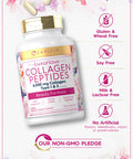 Carlyle Collagen With Vitamin C | 6000Mg | 120 Caplets | Multi Collagen Peptide Pills | Type 1 And 3 | Non-Gmo, Gluten Free, Gras