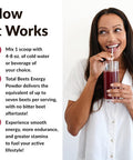 Force Factor Total Beets Beet Root Powder with Energy NO3-T Nitrates to Support Circulation Blood Pressure Blood Flow and Stamina - Plus Green Tea Extract. A Superfood Supplement 30 Servings