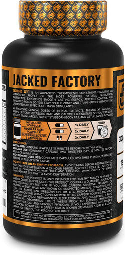 Thermo XT Thermogenic Fat Burner Premium Weight Loss Supplement Appetite Suppressant Energy Booster for Men Women 60 Natural Veggie Diet Pills