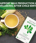 Nutra Tea NUTRAMOTHER - Lactation Support Tea | Breastfeeding Tea - Lactation Tea For Increased Breast Milk - Includes Fenugreek Fennel and Raspberry Leaf - 20 Enveloped Tea Bags - by - Herbal Tea