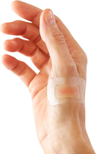 Curad Soothe and Cool Clear Gel Bandages Assorted Clear 8/Box