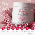 Codeage Liposomal Collagen Peptides Powder + Vitamin C & Quercetin Phytosome Phospholipid Complex Grass-Fed Pasture-Raised Hydrolyzed Collagen Type I & III Supplement All-in-One Non-GMO 14.97 oz