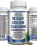 YUMMYVITE 15 Day Colon Cleanse And Detox, Herbal Detox Formula, Supports Weight Loss, Constipation Relief - Boosts Energy. Flush Toxins, Natural Safe Colon Cleanser For Men And Women - 30 Capsules