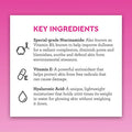 Bliss Glow Hydrate Day Serum Replenishing Hydrating Face Serum with Niacinamide Hyaluronic Acid Vitamin E Clean CrueltyFree Paraben Free Vegan 1 oz