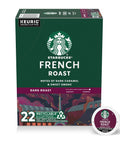 Starbucks K-Cup Coffee Pods, Dark Roast Hot or Iced Coffee, French Roast, 96 Keurig Pods