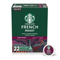 Starbucks K-Cup Coffee Pods, Dark Roast Hot or Iced Coffee, French Roast, 96 Keurig Pods